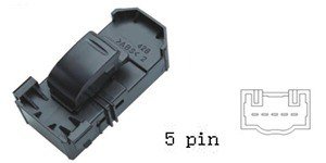 مفتاح زجاج مفرد (متعدد الأبواب) - لاند كروزر 4700 وبريفيا | 5 خطوط