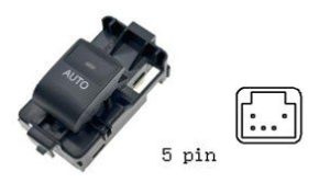 مفتاح زجاج مفرد (أوتوماتيك) - لكزس وتويوتا وسليلون | 5 خطوط