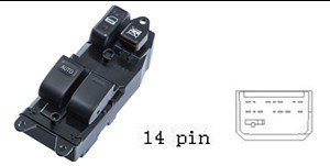 مجموعة مفاتيح تحكم زجاج (ماستر) - تويوتا سولارا (2004-2008) | 14 خط