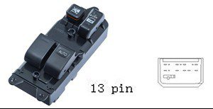 مجموعة مفاتيح تحكم زجاج (ماستر) - تويوتا توندرا (2001-2006) | مقود أيمن (RHD)