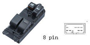 مجموعة مفاتيح تحكم زجاج (ماستر) - تويوتا هايلوكس (2008-2015) | مقود أيمن (RHD)