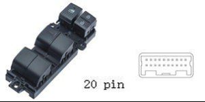 مجموعة مفاتيح تحكم زجاج (ماستر) - تويوتا | 20 خط | جودة عالية