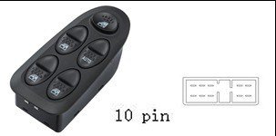 مجموعة مفاتيح تحكم زجاج (ماستر) - بروتون واجا | مقود أيمن (RHD) | 10 خطوط