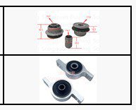 جلد وأذرعة نظام التعليق لتويوتا GRS182 / GRX122
