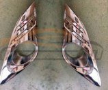 أغطية كشافات ضباب أمامية كامري SE موديل 2021 أمريكي كروم كامل (Front Fog Lamp Cover – All Chrome)