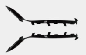 إطار تزييني جانبي للصدام الأمامي — مناسب لـ Rolls-Royce Cullinan تشطيب فاخر وتوافق مثالي