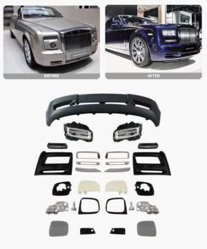 طقم تحويل واجهة أمامية — مناسب لـ Rolls-Royce Phantom (2006–2012) ترقية إلى شكل 2017