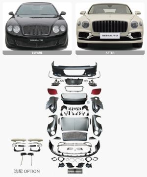 طقم تحويل هيكل كامل — مناسب لـ Bentley Flying Spur (2005–2019) ترقية إلى شكل 2020