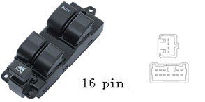 لوحة مفاتيح تحكم زجاج السيارة لمازدا 6 (2003-2005)