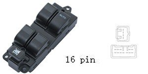 لوحة مفاتيح تحكم زجاج لمازدا وفورد رينجر (2012-2016) - جهة اليمين RHD