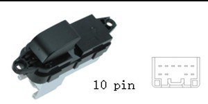 مفتاح تحكم زجاج السيارة الخلفي لمازدا 6 (2007-2015) - جهة اليسار