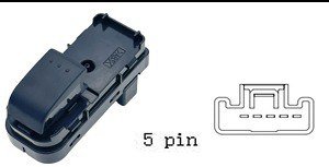 مفتاح تحكم زجاج السيارة الخلفي لمازدا 5 - جهة اليمين واليسار