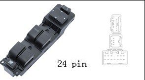 لوحة مفاتيح تحكم زجاج ومرايا السيارة لمازدا 5 (2012-2015)