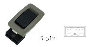 مفتاح تحكم زجاج السيارة الخلفي لمازدا 323 (2004-2014) - جهة اليمين واليسار