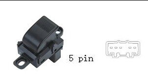 مفتاح تحكم زجاج السيارة لمازدا BT-50 (2009-2012) - متعدد الجهات