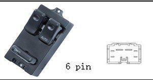 مفتاح تحكم زجاج السيارة لمازدا - نظام القيادة اليمين (RHD)