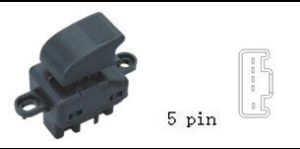 مفتاح تحكم زجاج السيارة لمازدا 3 (2006-2012) - متعدد المواقع
