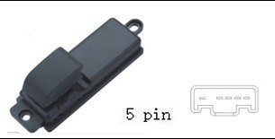 مفتاح تحكم زجاج السيارة لمازدا 2 (2007-2012) - متعدد المواقع