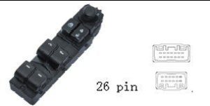 لوحة مفاتيح تحكم زجاج ومرايا السيارة لمازدا 3 أكسيلا (2017)