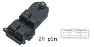 مفتاح تحكم نوافذ هوندا فيت (2004-2007) - كواليتي OEM