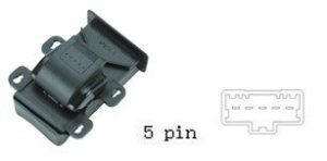 مفتاح تحكم نوافذ هوندا (فيت / إليمنت) - جودة أصلية OEM