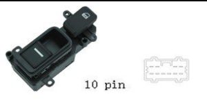 مفتاح تحكم نوافذ هوندا أكورد 2.4 (2004-2007) - جودة OEM