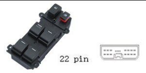 مفتاح تحكم نوافذ هوندا CRV (2006-2009) - جودة OEM