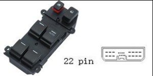 مفتاح تحكم نوافذ هوندا CRV (2006-2009) - موديلات الدركسون يمين (RHD)