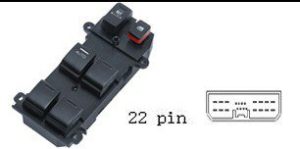 مفتاح تحكم نوافذ هوندا CRV (2006-2009) - جودة OEM