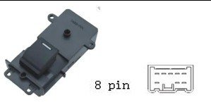 مفتاح تحكم نوافذ هوندا CRV (2006-2009) - خلفي (OEM)