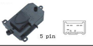 مفتاح تحكم نوافذ هوندا سيفيك (2006-2010) - الأبواب الخلفية (OEM)