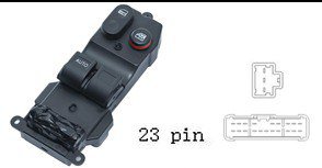 مفتاح تحكم نوافذ هوندا سيتي (2007-2009) - موديلات البابين (OEM)