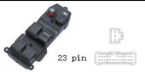 مفتاح تحكم نوافذ هوندا سيتي (2006-2007) - موديلات الدركسون يمين (RHD)