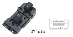 مفتاح تحكم نوافذ هوندا سبيريور (2008-2013) - جهة الراكب (OEM)