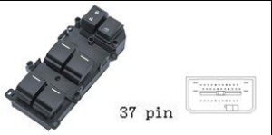 مفتاح تحكم نوافذ هوندا كروس تور (2011-2016) - جودة OEM