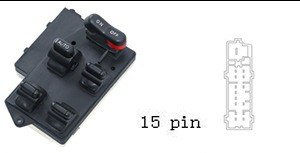 مفتاح تحكم نوافذ هوندا أكورد (1994-1997) - جودة OEM