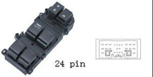 مفتاح تحكم نوافذ هوندا فيزل وسيتي (2015 فما فوق) - جودة OEM