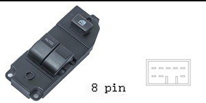 مفتاح تحكم نوافذ سيارة JMC KAIYUN - جهة السائق (أمامية يسار)