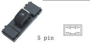 مفتاح تحكم نوافذ سيارة JMC - جهة خلفية يسار