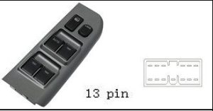 لوحة مفاتيح تحكم نوافذ رئيسية لسيارة JMC TFR PICKUP (موديلات 2007-2015)