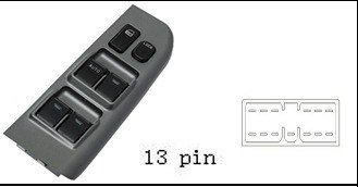 لوحة مفاتيح تحكم نوافذ رئيسية لسيارة JMC TFR PICKUP (موديلات 2007-2015)