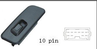 مفتاح تحكم نوافذ سيارة ISUZU TFR/UCR PICKUP (موديلات 2009-2015) - جهة الراكب