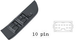 لوحة مفاتيح تحكم نوافذ رئيسية لسيارة ISUZU TFR/UCR PICKUP (موديلات 2009-2015)