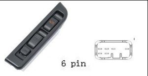 لوحة مفاتيح تحكم نوافذ رئيسية لشاحنة ISUZU NPR (موديلات 94 فما فوق) - 12 فولت