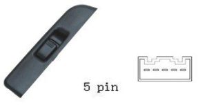 مفتاح تحكم نوافذ شاحنة ISUZU NPR (موديلات 94 فما فوق) - جهة الراكب