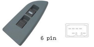 لوحة مفاتيح تحكم نوافذ رئيسية لشاحنة ISUZU NPR 700P (موديلات 2009 فما فوق)