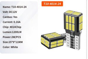لمبات LED متعددة الشرائح لإضاءة السيارة بسطوع قوي