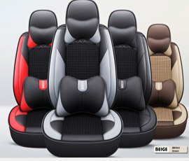 أغطية مقاعد سيارة بتصميم رياضي أنيق وراحة مثالية لجميع الرحلات