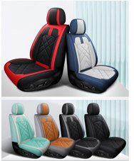 أغطية مقاعد سيارة جلد أنيق بتصميم عصري مريح وسهل التركيب