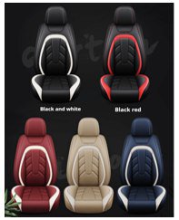 أغطية مقاعد سيارة جلد أنيق بتصميم رياضي عصري يمنح الراحة والحماية